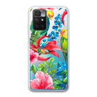 Papegaaien: Xiaomi Redmi 10 Transparant Hoesje Papegaaien: Xiaomi Redmi 10 Transparant Hoesje