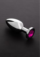 Jeweled Butt Plug PINK - Large - thumbnail