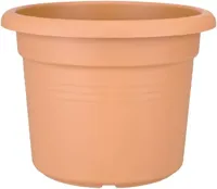 Elho green basics cilinder bloempot 40 cm mild terra