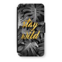 Stay wild: iPhone SE 2020 Flip Hoesje
