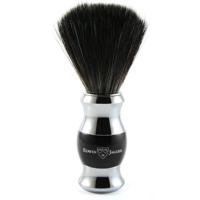 Edwin Jagger Shaving Brushes Synthetic Black & Chrome Plated Ref.21SB366CR 1Stuks