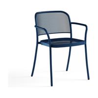 EMU Café tuinstoel met arm sapphire blue EMU Café tuinstoel met arm sapphire blue