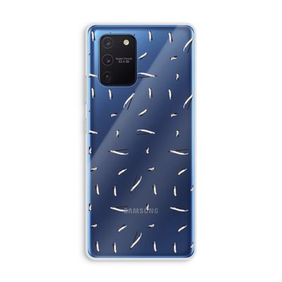 Hipster stripes: Samsung Galaxy Note 10 Lite Transparant Hoesje