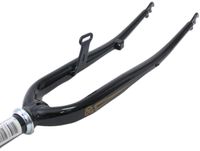 Vork 28x1 1/2 tour zwart uni kroon