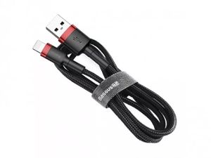 Baseus Cafule USB Lightning Kabel 2A 3m (Zwart+Rood)