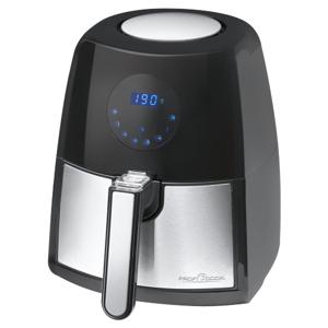 ProfiCook PC-FR 1147 H Enkel 2,5 l Vrijstaand 1500 W Heteluchtfriteuse Zwart, Roestvrijstaal