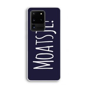 Moatsje!: Samsung Galaxy S20 Ultra Transparant Hoesje