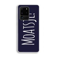 Moatsje!: Samsung Galaxy S20 Ultra Transparant Hoesje