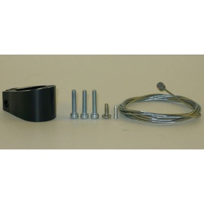 Xootr black aluminum handlebar clamp kit