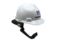 RealWear MSA V-Gard Front Brim Hard Hat with RealWear Logo - thumbnail