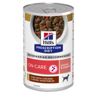 Hill's Prescription Diet ON-Care Stoofpotje met Kip & toegevoegde Groenten natvoer hond 354gr