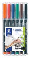 Viltstift staedtler ohp lumo m 317 perm wp6