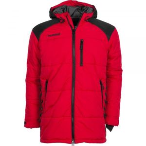 Hummel 157000 Authentic Padded Coach Jacket - Red-Black - L