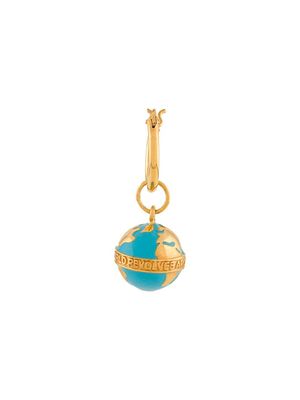True Rocks anneau à globe pendant - Bleu
