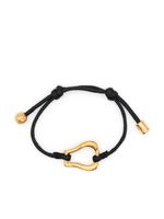 Alighieri bracelet Link of Wanderlust en plaqué or 24ct - Noir