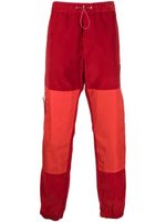 Moncler pantalon de jogging à design colour block - Rouge - thumbnail