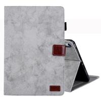 Voor iPad Pro 11 inch (2018) Business stijl horizontale Flip lederen draagtas met houder & kaartsleuf & fotolijstjes & slaap/Wake-up functie (grijs)