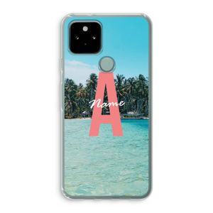 Pacific Dream: Google Pixel 5 Transparant Hoesje