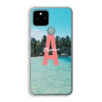 Pacific Dream: Google Pixel 5 Transparant Hoesje