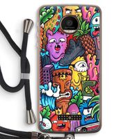 Vexx Mixtape: Motorola Moto Z Force Transparant Hoesje met koord