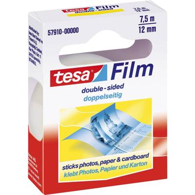 tesa 57910-00000-02 Dubbelzijdige tape tesafilm Transparant (l x b) 7.5 m x 12 mm 1 stuk(s)