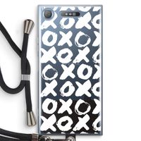 XOXO: Sony Xperia XZ1 Transparant Hoesje met koord