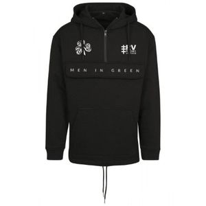 Rugby Vintage - Ierland The Shamrocks Anorak Hoodie - Zwart