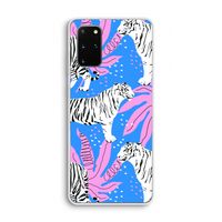 Tijger: Samsung Galaxy S20 Plus Transparant Hoesje