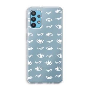 Eye pattern #3: Samsung Galaxy A32 4G Transparant Hoesje