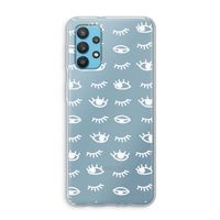 Eye pattern #3: Samsung Galaxy A32 4G Transparant Hoesje