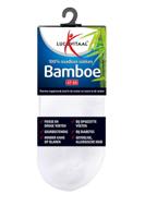 Lucovitaal Bamboe enkelsok wit maat 47-50