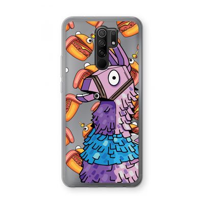 Loot Burger: Xiaomi Redmi 9 Transparant Hoesje