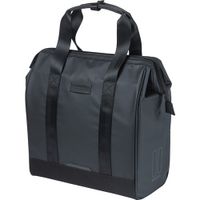 BASIL grand tarpaulin fietsshopper zwart