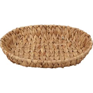 H&amp;S Collection Broodmand - gevlochten riet - naturel - 35 x 28 x 6 cm   -