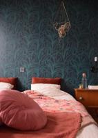 Behang Palmleaves Rol Greenblue