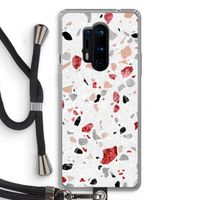 Terrazzo N°12: OnePlus 8 Pro Transparant Hoesje met koord