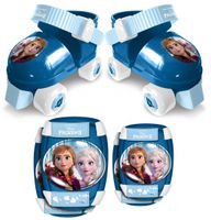 Disney Frozen 2 rolschaatsen met bescherming meisjes blauw maat 23-27 - thumbnail