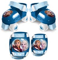 Disney Frozen 2 rolschaatsen met bescherming meisjes blauw maat 23-27 Disney Frozen 2 rolschaatsen met bescherming meisjes blauw maat 23-27
