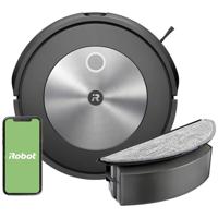 iRobot Roomba Combo J5178 Dweil- en zuigrobot Grafiet Spraakgestuurd, Besturing via App, Compatibel met Amazon Alexa, Compatibel met Google Home - thumbnail