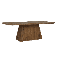 Tower Living Eettafel 'Asti' Mangohout, 200 x 110cm, kleur Bruin