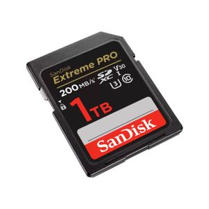 SanDisk Extreme PRO SDXC-kaart 1000 GB Class 10 UHS-I Schokbestendig, Waterdicht