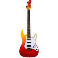 JET Guitars JS-600 Transparent Red elektrische gitaar - thumbnail