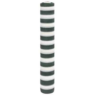 VidaXL Privacynet 195 g/m² 1x10 m hdpe groen en wit