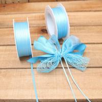 Bonbon doosjes - Chocolade doosje - Satin aquablauw 612 - 1 stuks