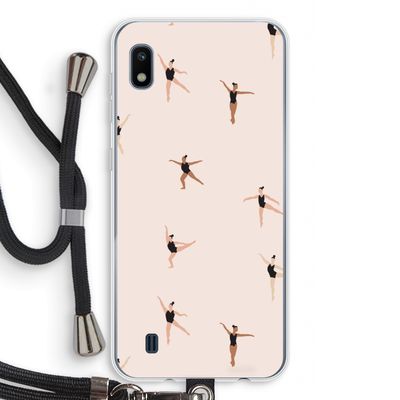 Dancing #1: Samsung Galaxy A10 Transparant Hoesje met koord