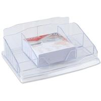 OFFICE products bureaustandaard, inclusief notes, 6 vakken, transparant