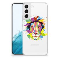 Samsung Galaxy S22 Plus Telefoonhoesje met Naam Lion Color
