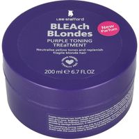 Bleach blondes purple toning mask