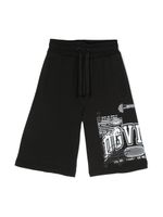 Dolce & Gabbana DGVIB3 short en coton à imprimé graphique - Noir - thumbnail