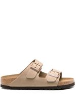 Birkenstock sandales Arizona en cuir - Marron